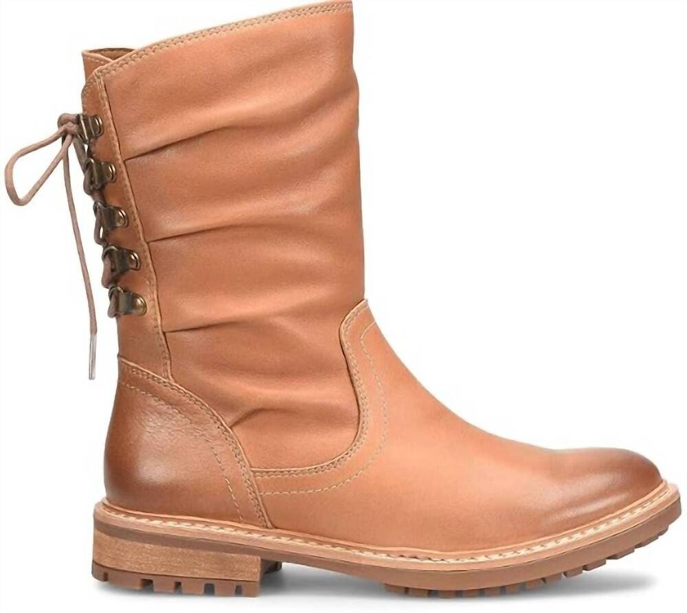 NEW SOFFT women's leanna mid-calf boot in luggage